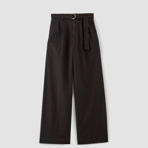 Everlane Pleated Wide-Leg Trousers